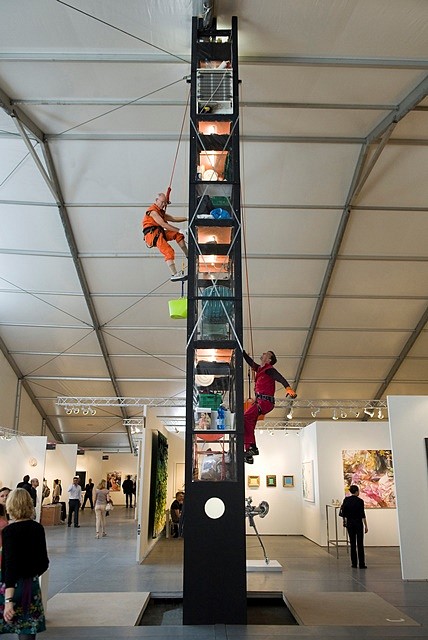 Shelley Ward and Alex Schweder
Counterweight Roommate, 2011
building materials, 2 x 8 x 36 feet