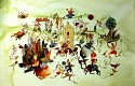 Shiva Ahmadi, Al-Khidr
2013, Watercolor and ink on Aquaboard