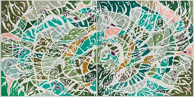 Marcia de Moraes
O Túnel, 2015
graphite and colored pencil on paper, 55 1/10 x 110 2/10 in.