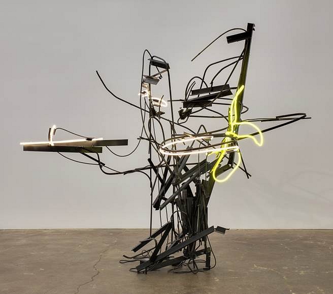 Jo Nigoghossian
Waiter, 2015
Steel and neon, 78 x 84 x 102 in.