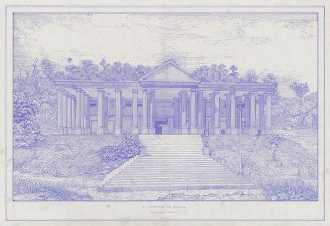 Virginia Colwell
Duraza's Acapulco Parthenon, 2013
Archival ballpoint pen on handmade tissue paper, 23 x 29 in.