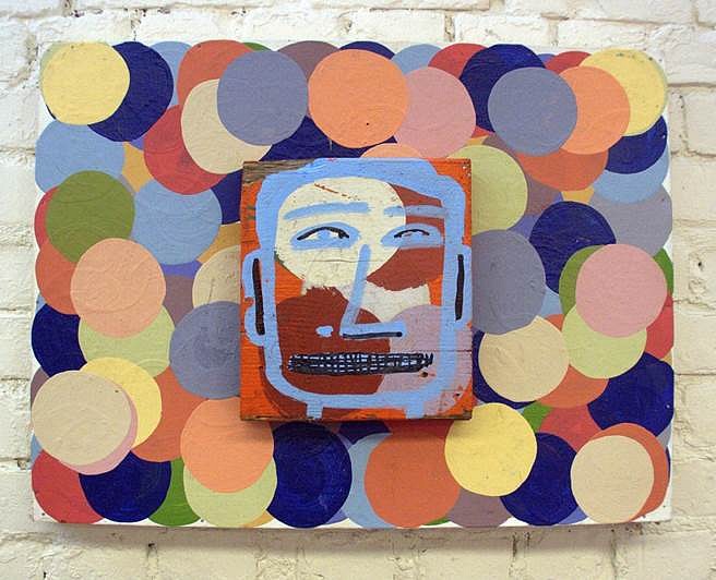 Tyree Guyton
Colored Man, 2008
mixed medium construction, 32 x 72 in.