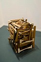 Hisae Ikenaga, Cube of Chairs
2012, 12 chairs and screws