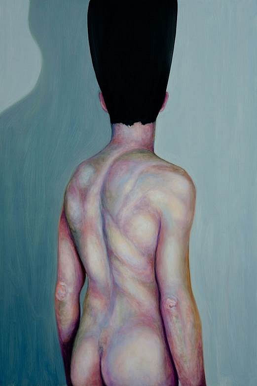 Stas Korolov
Self-Portrait, 2014
oil on wood, 48 x 31 3/8 in.