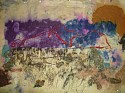 Genet Alemu, Earth 2
2008, collage with hand-made papers