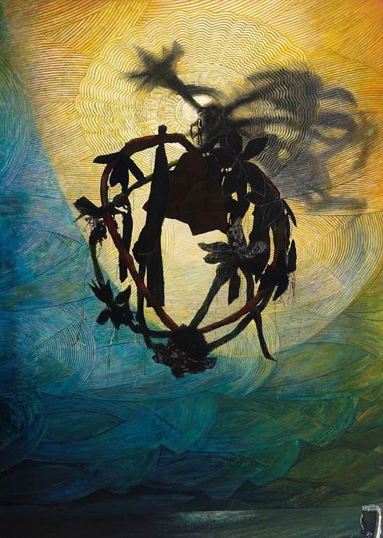 Hanlyn Davies
What's Out There, 2012
acrylic and graphite on canvas, 97 x 69 in.