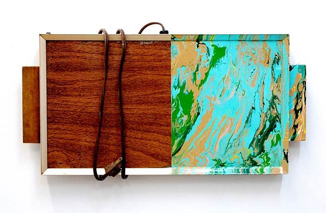 Robert Melee
Disco Hot Plate, 2011
enamel on metal and plastic, 18 x 10 x 4 in.