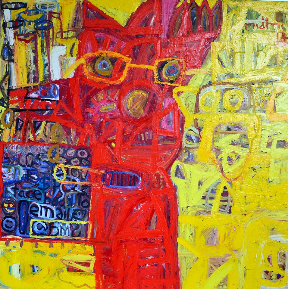 Nidhi Agarwal
Profile Picture, 2012
oil on canvas, 80 x 80 in.