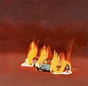 Mimmo Catania, Hit & Run
2015, oil on canvas