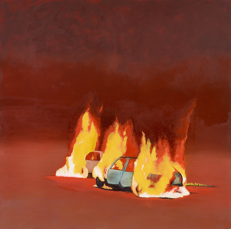 Mimmo Catania
Hit & Run, 2015
oil on canvas, 78 3/4 x 78 3/4 in.