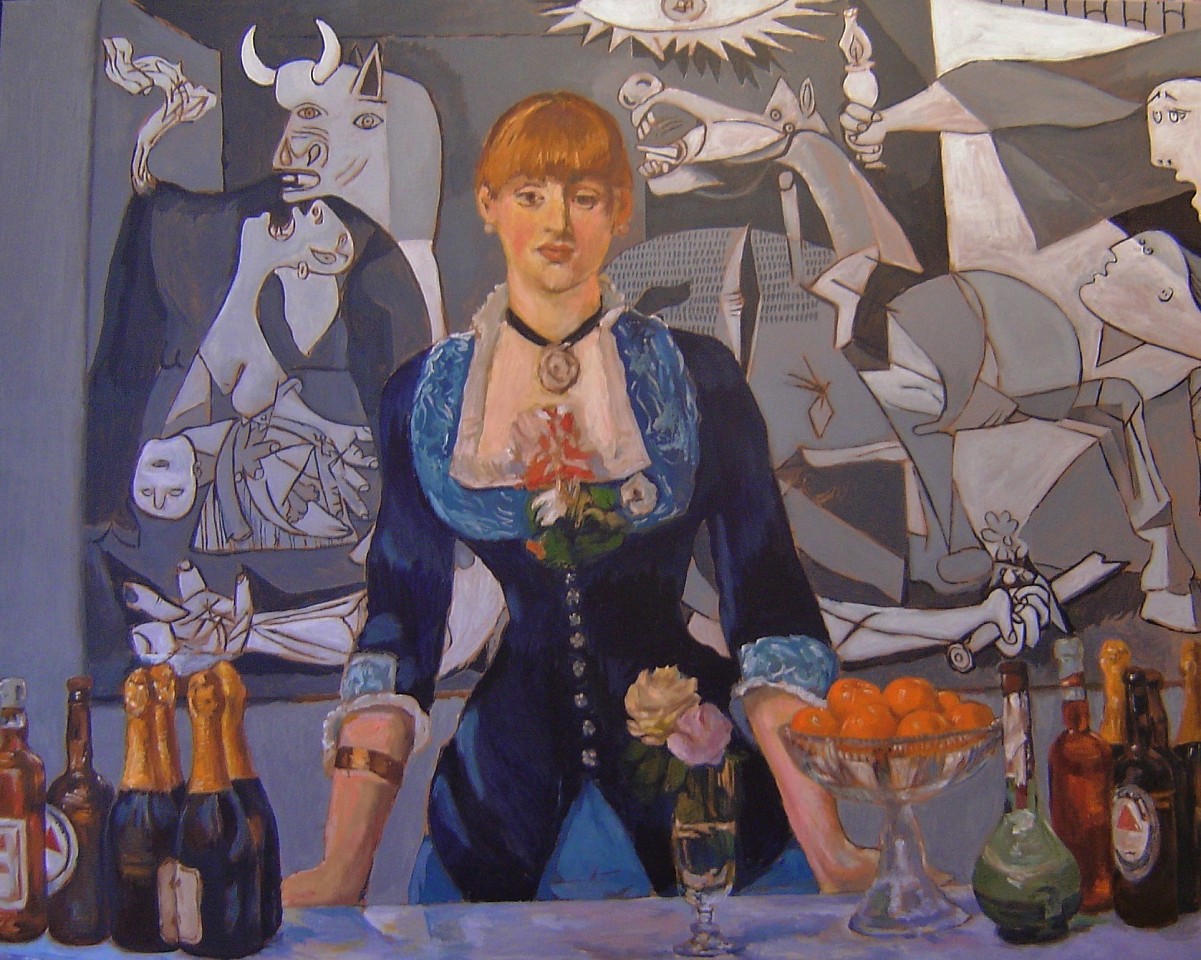 Russell Connor
War and Peace (Manet/Picasso), 2005
oil on canvas, 48 x 60 in.