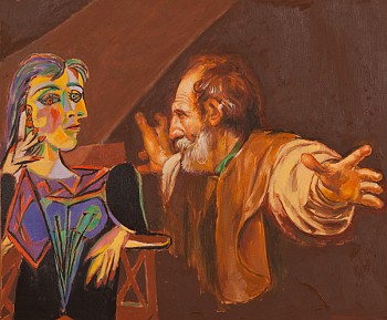 Russell Connor - The Art Lover (Caravaggio/Picasso)