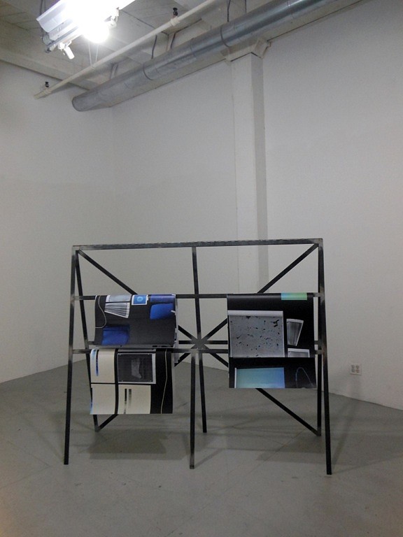 Dominique Hurth
to my dearest father, 2014
metal structure: 8 foldable and limited edition posters (inkjet), 74 3/4 x 63 in.