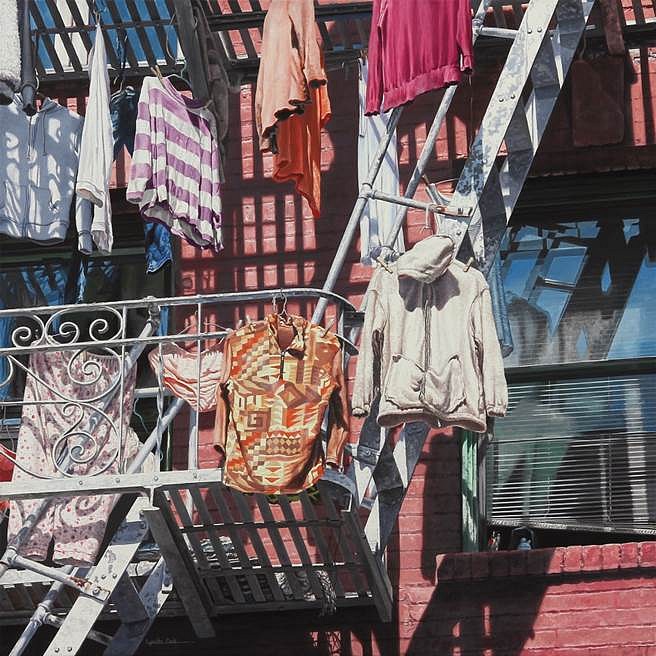 Lynette Cook
Clothes Lines, 2013
acrylic on canvas, 24 x 24 in.