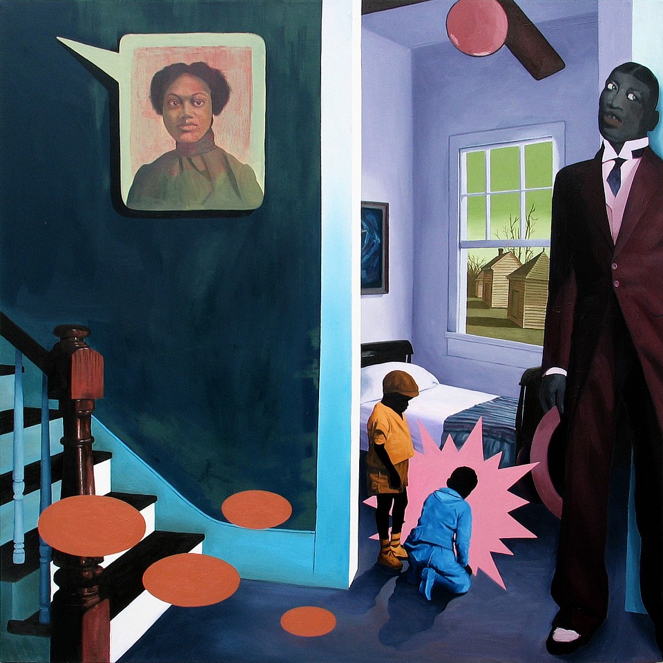 Ronald Hall
Servants of Labor, 2012
oil on canvas, 48 x 48 in.