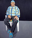 Michael Dixon, Untitled (Afro-Turk Portrait Series)
2011, oil on canvas