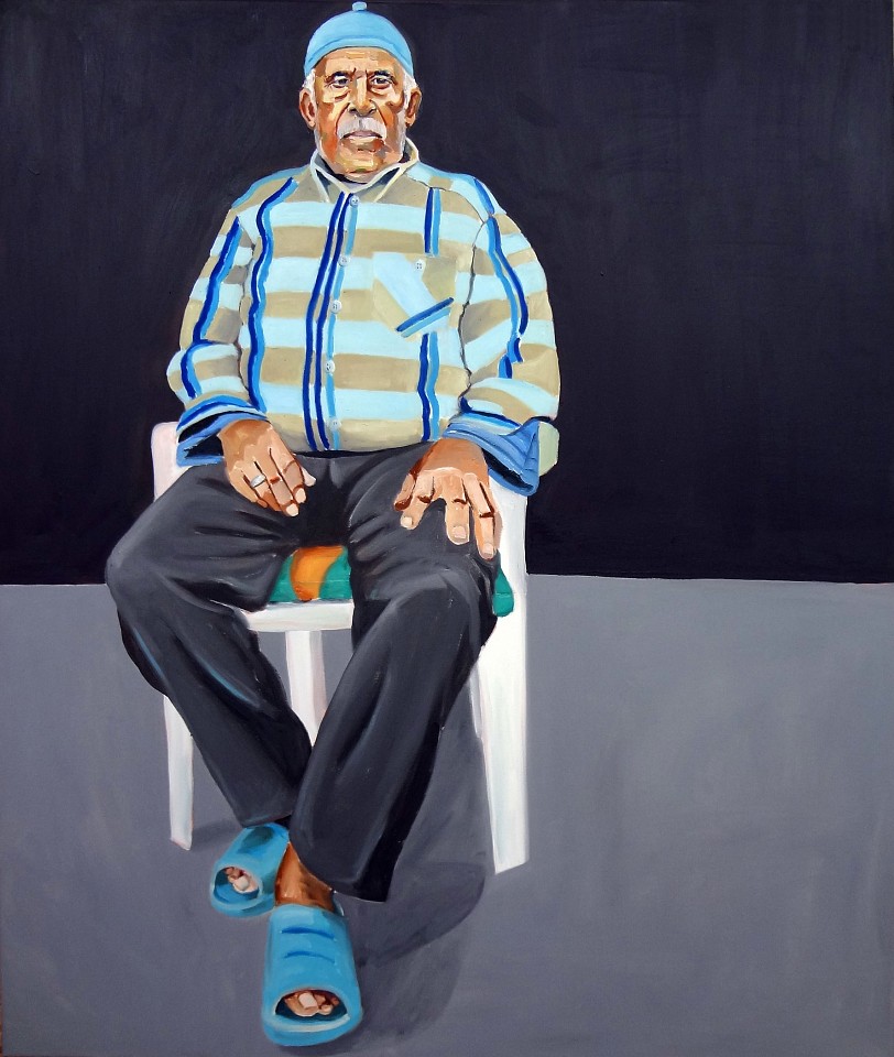 Michael Dixon
Untitled (Afro-Turk Portrait Series), 2011
oil on canvas, 51 1/8 x 43 1/4 in.