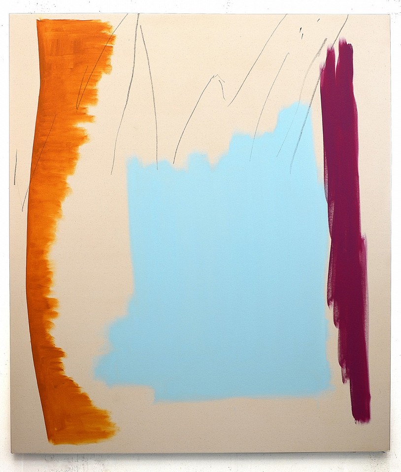 Mel Davis
Path in the Woods, 2015
oil and conté  on canvas, 60 x 52 in.