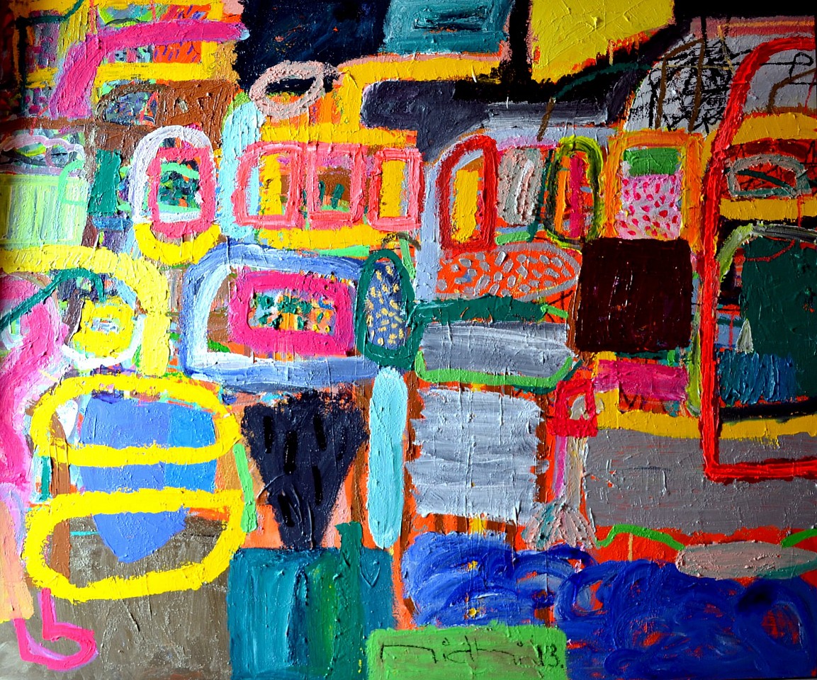 Nidhi Agarwal
The Eclipse, 2013
oil on canvas, 60 x 72 in.