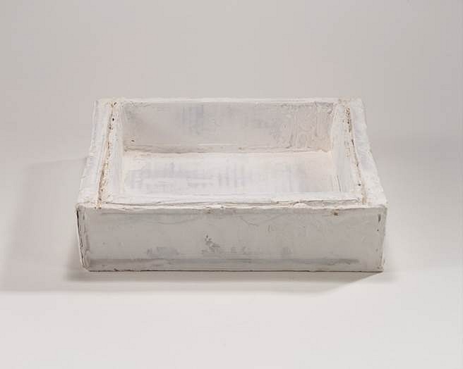 Richard Fleischner
Untitled, 2013
Cardboard and plaster, 2 1/2 x 11 x 11 in.
