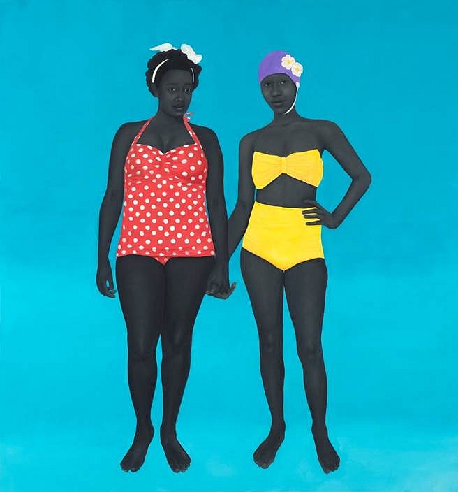 Amy Sherald
The Bathers, 2015
oil on canvas, 74 x 72 in.