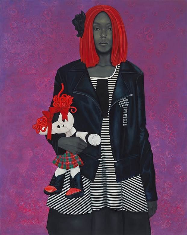 Amy Sherald
Freeing herself was one thing, claiming ownership of that freedom was another (red hair), 2015
oil on canvas, 54 x 43 in.