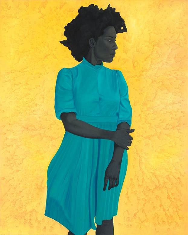 Amy Sherald
Saint Woman, 2015
oil on canvas, 54 x 43 in.