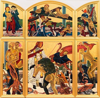 Search: Masami Teraoka, The Cloisters Last Supper/Eve and G..., 2012