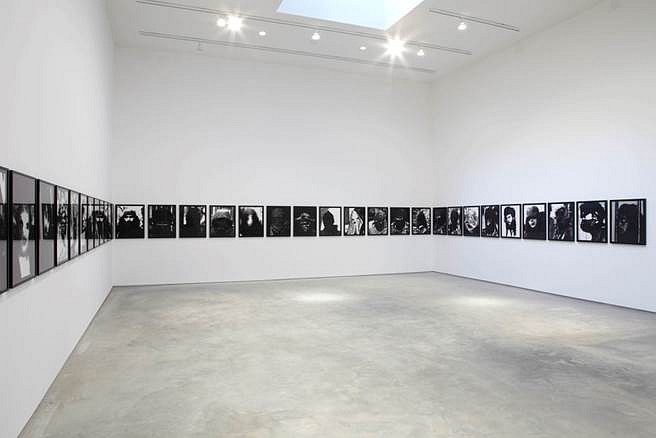 Adam Helms
Untitled (48 Portals, 2010) - Installation View, 2010
charcoal on paper, 48 Sheets: 27.5 x 21.8 inches each