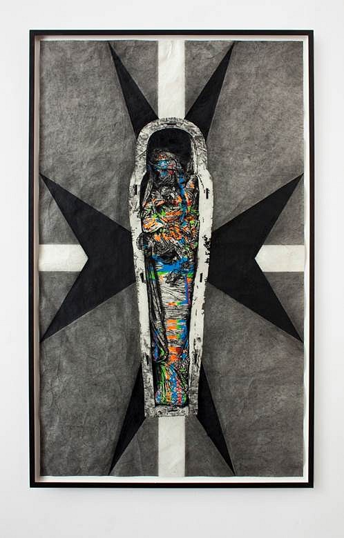 Adam Helms
Untitled (900 Years), 2011
charcoal and pastel on rice paper, 60 x 36 in.