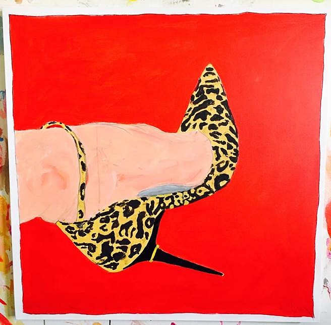 Hudson Marquez
Leopard Growl, 2016
acrylic on canvas, 36 x 36 in.