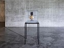 Zarouhie Abdalian, As a Demonstration
2013, acrylic vaccuum chamber, electric bell, and steel