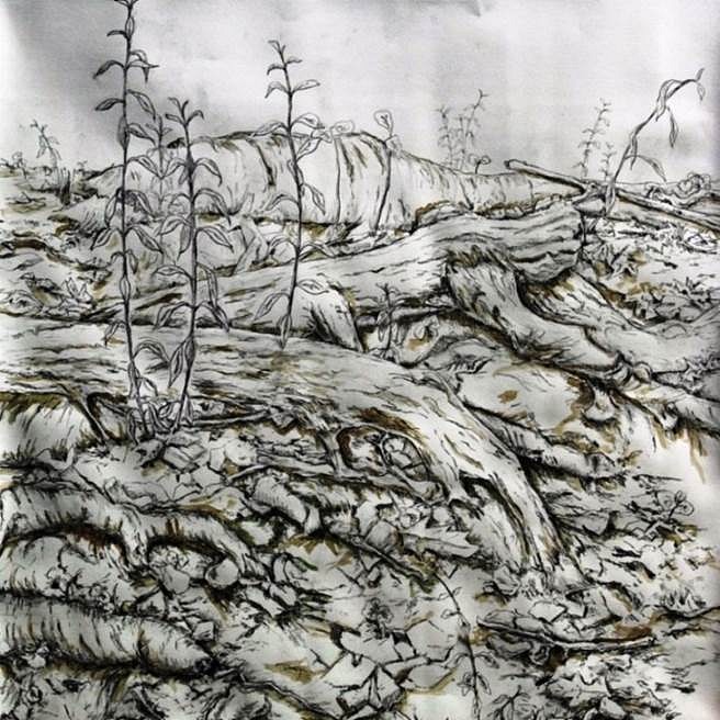 Lawrence Baker
Professed Love, 2014
graphite plus acrylic wash on paper, 60 x 60 in.