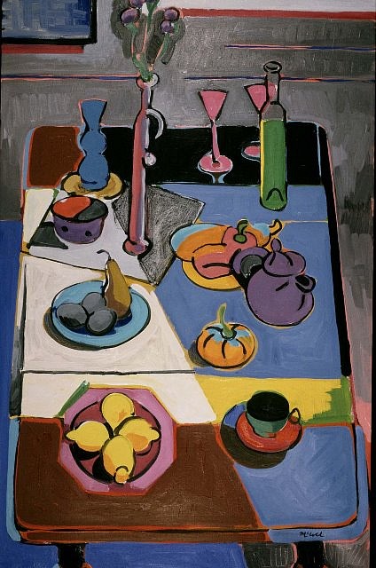 Bruce McColl
Tea Set in Grey, 2000
oil on linen, 50 x 32 in.