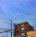 Christopher Burk, Connected - Columbus, Grant & Long
2015, oil on panel