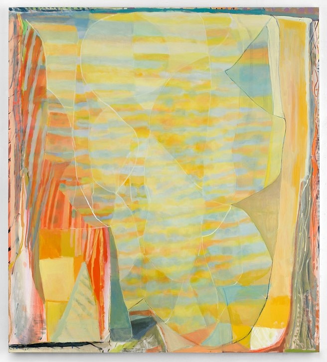 Rema Ghuloum
Yellow, Light, Stream, 2016
oil on canvas, 80 x 72 in.