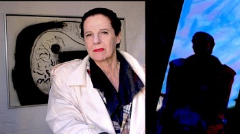 Joan Logue - Installation: Portrait: Ziva Kraus, Venice Italy