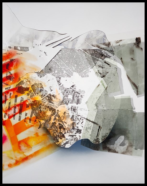 Rebecca Aloisio
II Imagined Relics Series, 2014
monoprint and paint on paper, 60 x 78 in.