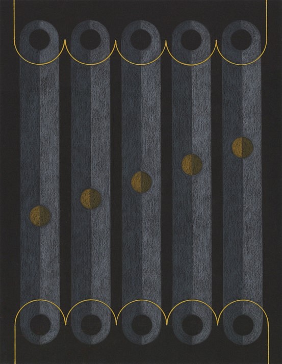 Tiberiu Chelcea
Circuit Floorplan #61, 2017
ink and colored pencils on paper, 13 x 10 in.