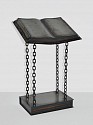 Djordje Aralica, Chained Books
2013, welded iron