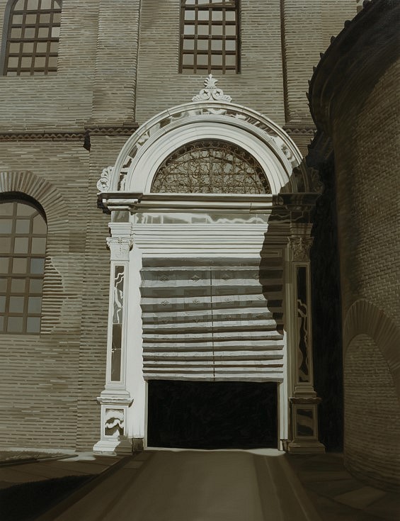 Eun-Joung Cho
Blind Door, 2016
oil on canvas, 145.5 x 112 cm