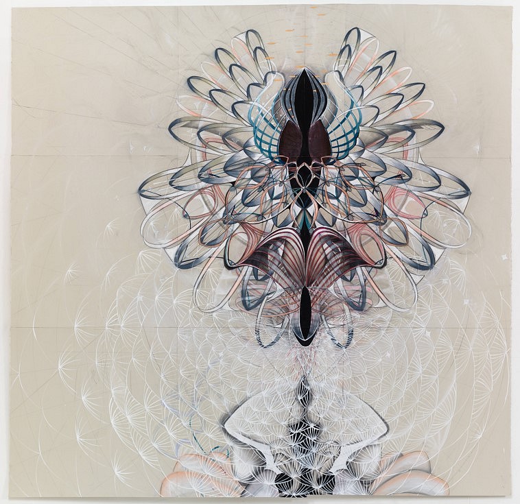 Amy Myers
Spin Zero, 2015
graphite, gouache, pastel on paper, 60 x 58 in.