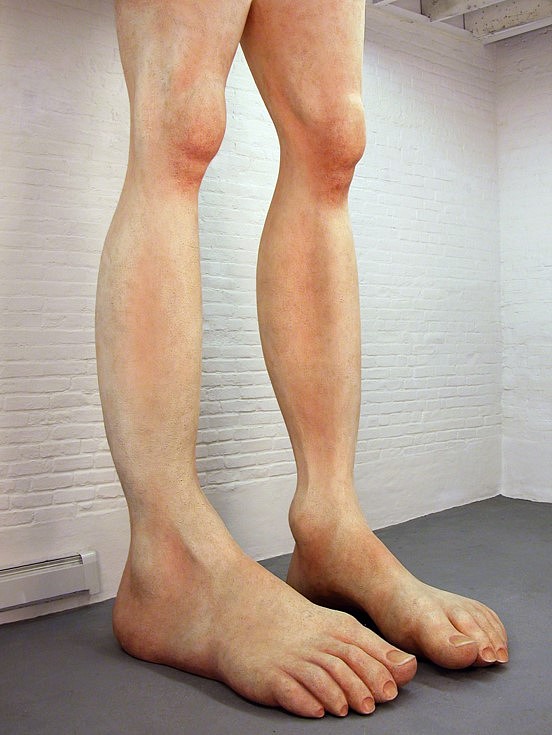 Hans Van Meeuwen
A Man's Height, 2008
fiberglas, painted, 99 x 48 x 40 in.