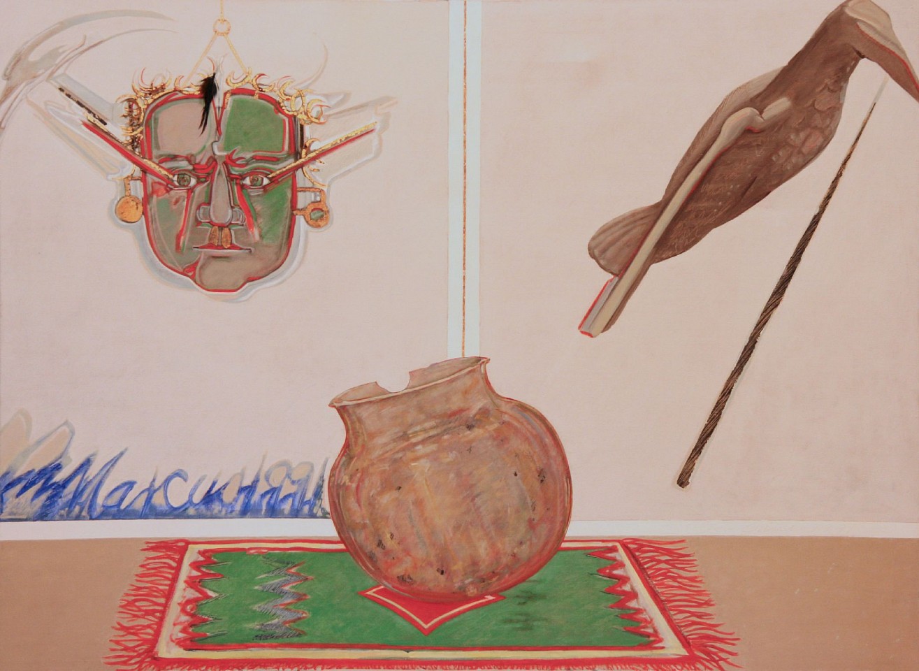 Marcia Marcus
Threnody, 1991
oil on linen, 35 x 48 in.