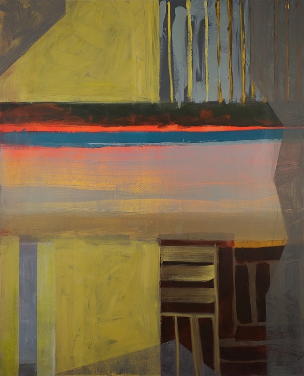 Yura Adams
Cold Morning Foggy Glow, 2018
acrylic and oil on canvas, 60 x 48 in.
