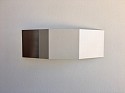 Stuart Arends, Wedge 1
2018, oil and clear lacquer on solid aluminum