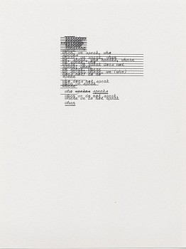 Marianne Holm Hansen - From :Typing (not Writing)", 2011 - ongoing