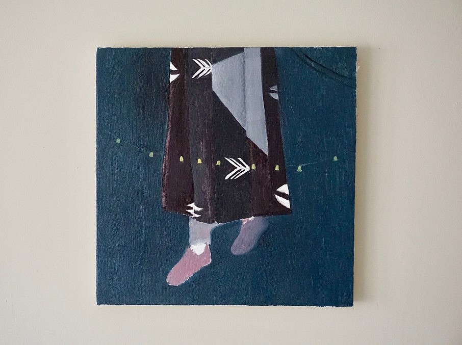 Paul Becker
Bells, 2018
oil on canvas, 35.5 x 35.5 cm