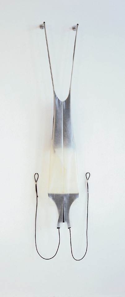 Margret Wibmer
residence of the self, 1996
rubber, silicon, aluminum, 23 x 70 x 8 in.