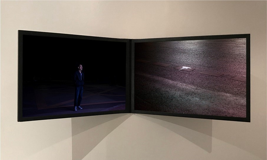 Florencia Levy
From the series Fossil Place, “Black tide”, 2018
color photography printed on Rag paper, diptych placed in an angle, 80 x 48 in.